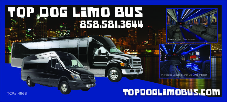 San Diego Party Bus - Top Dog Limo Bus in San Diego - Limobuses - Party Buses in San Diego